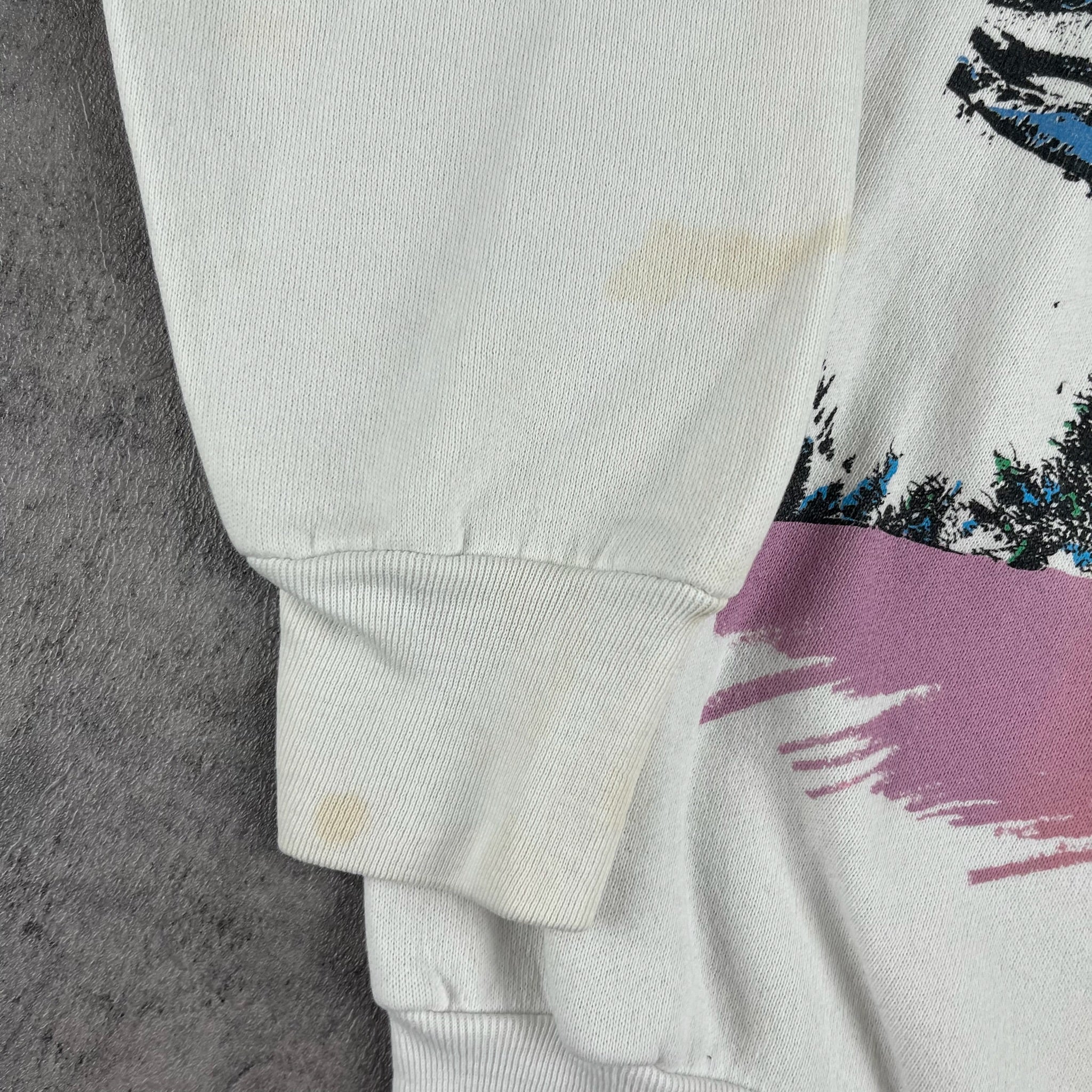 Vintage Ski Crewneck Youth Medium
