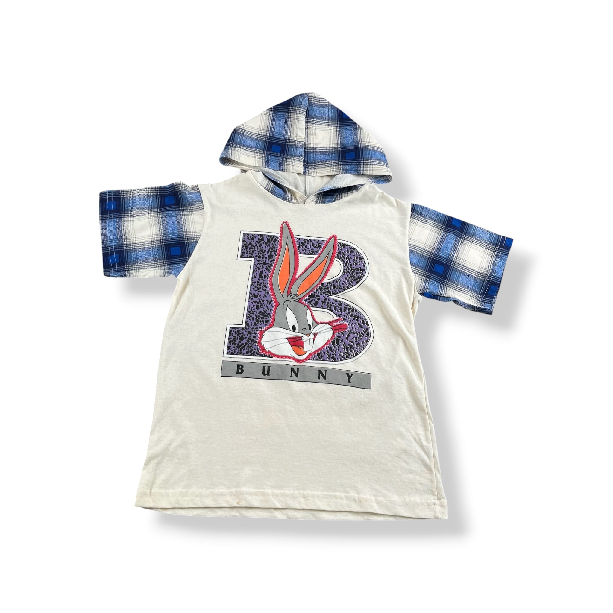 Vintage Bugs Bunny Shirt Hoodie Youth Small 6-8