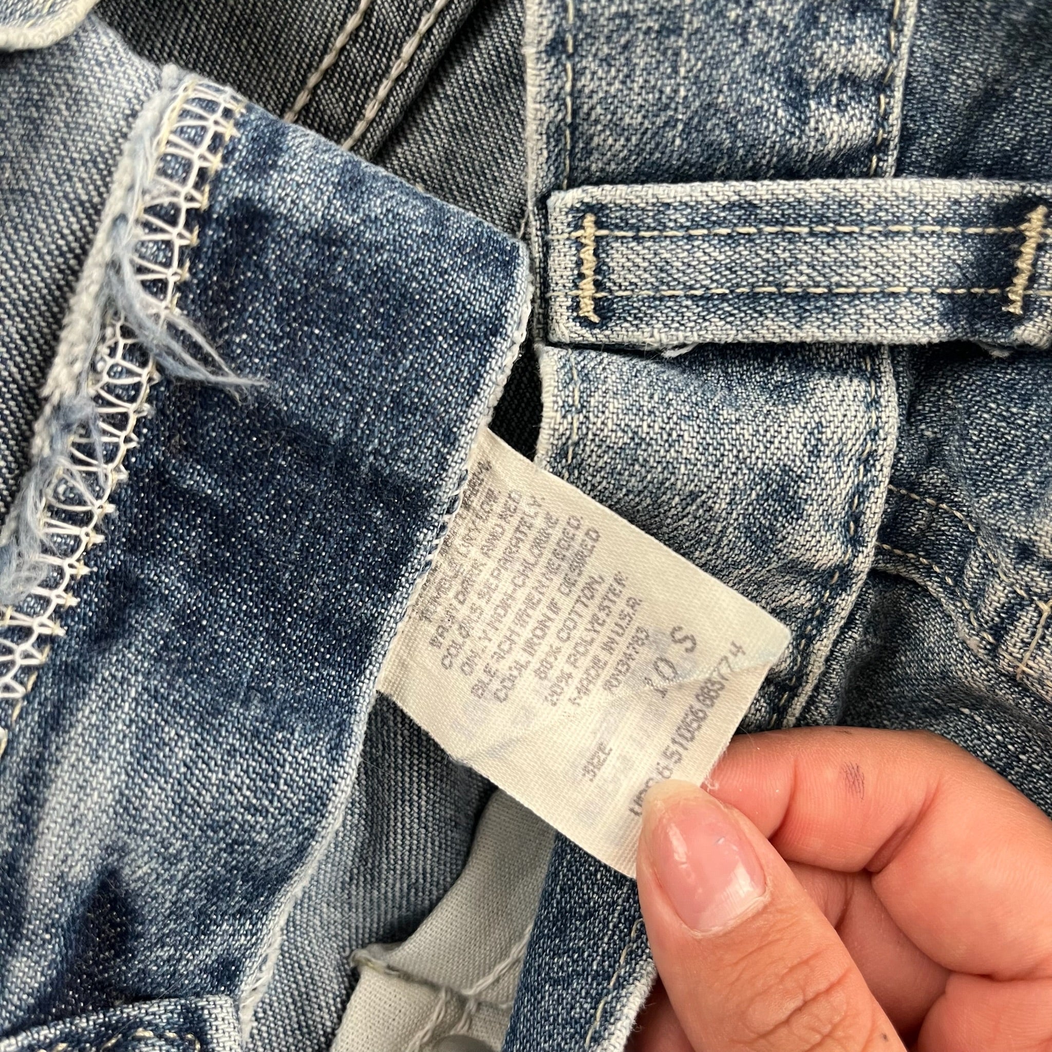 Vintage Lee Pipes Jean Shorts 10