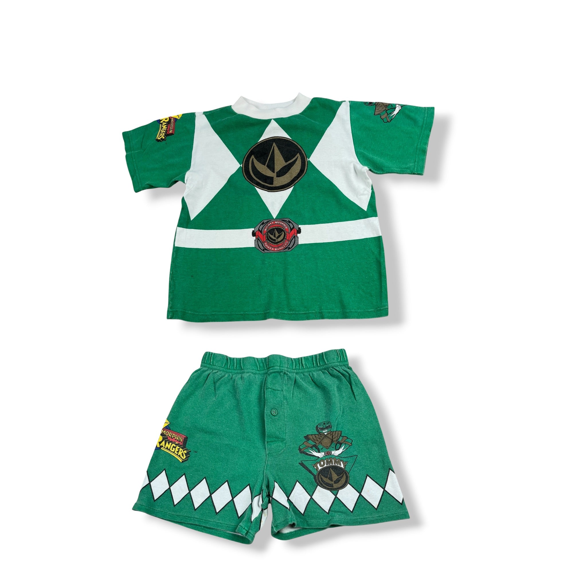 Vintage Tommy Green Power Ranger Set 5T