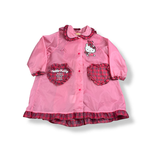 Y2K Hello Kitty Windbreaker Poncho 4/5T