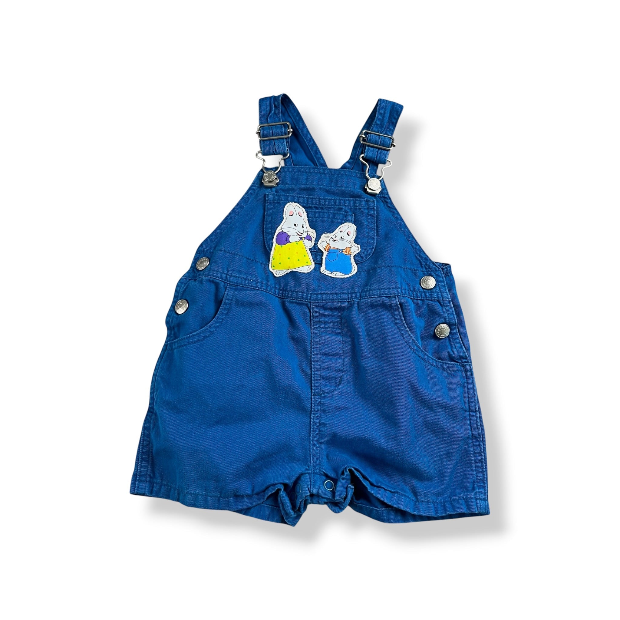 Upcycled Max & Ruby Shortalls 18 Months