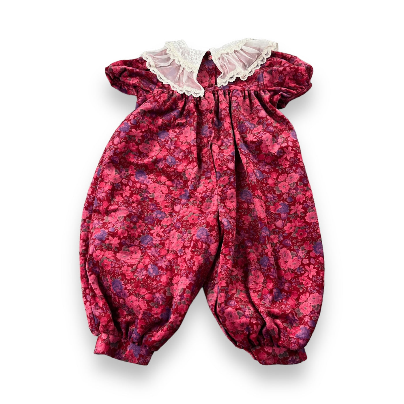 Vintage Velvet Romper 24 Months