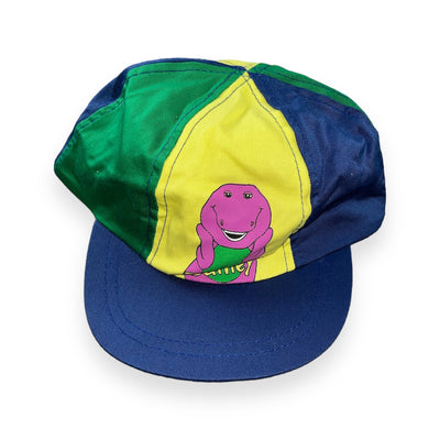 Vintage 92’ Barney The Dinosaur Hat 2-5T