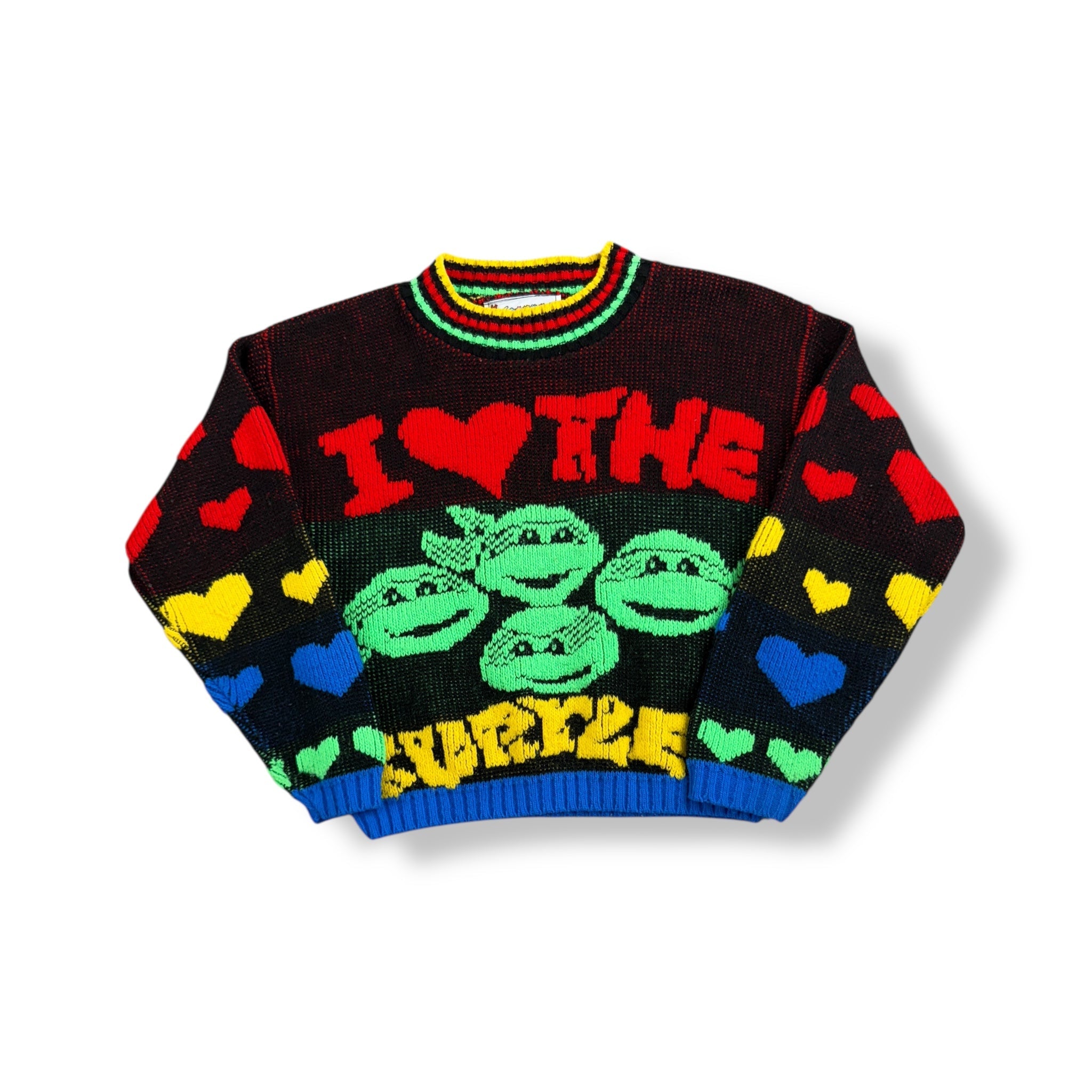 Vintage Cashew TMNT Knit 4T