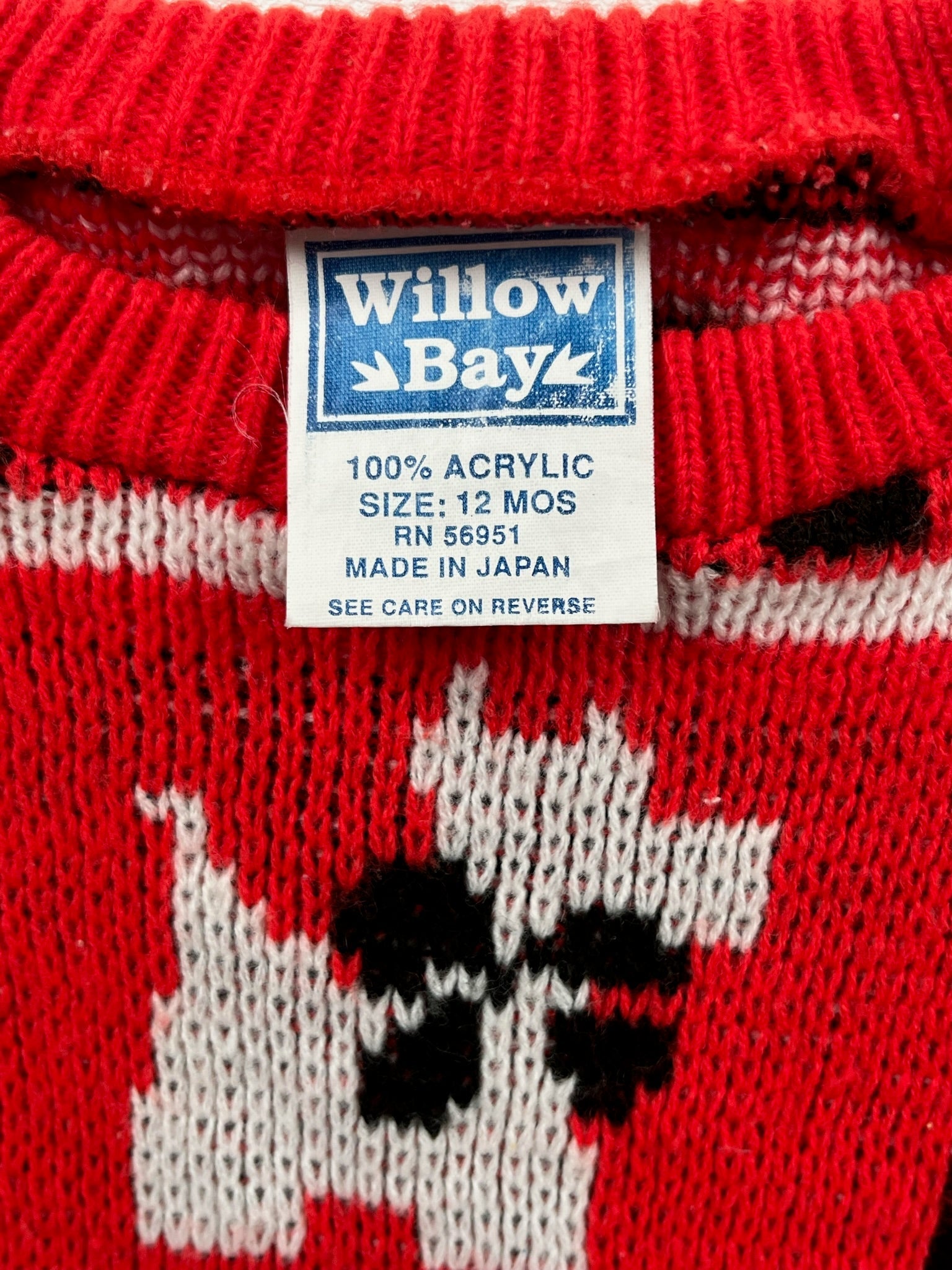 Vintage Scottish Terrier Knit Crewneck 12 Months