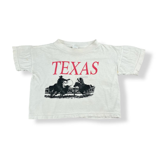 Vintage Texas Crop Top 3-5T