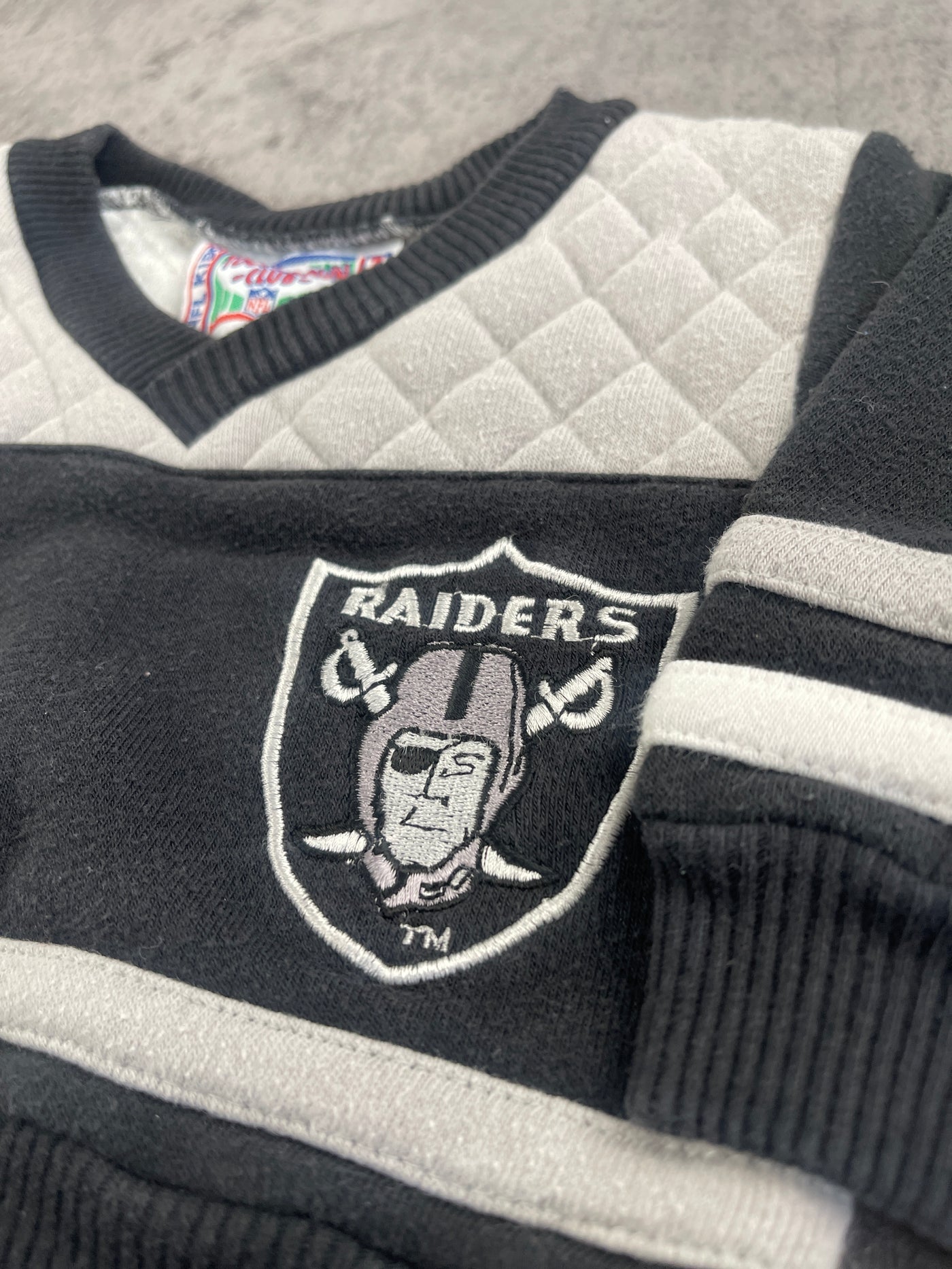 Vintage Raiders Sweater Newborn