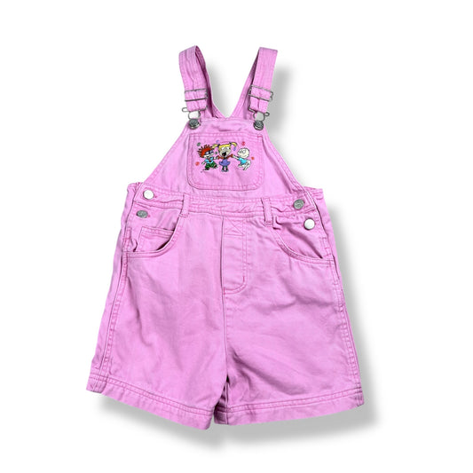 Vintage Rugrats Shortalls 4-6T