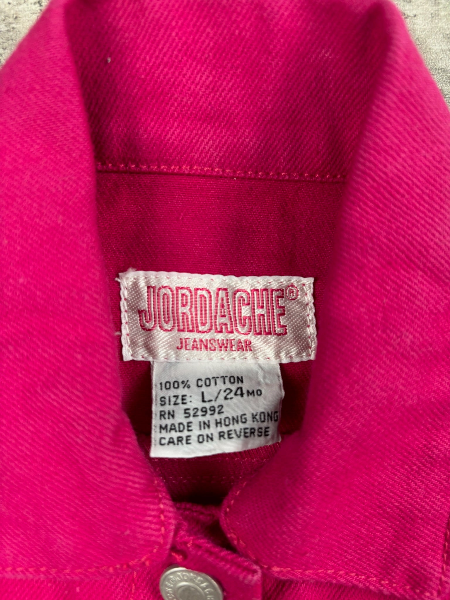 Vintage Jordache Denim Set 3/4T