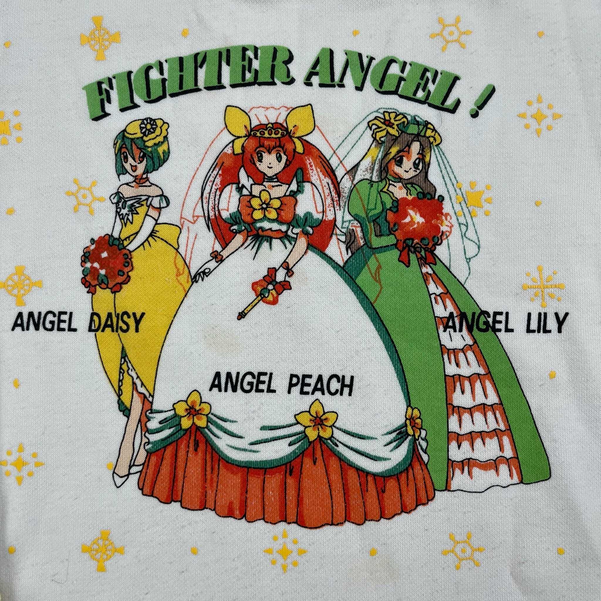 Vintage '95 Peach Wedding Anime Sweater 3T