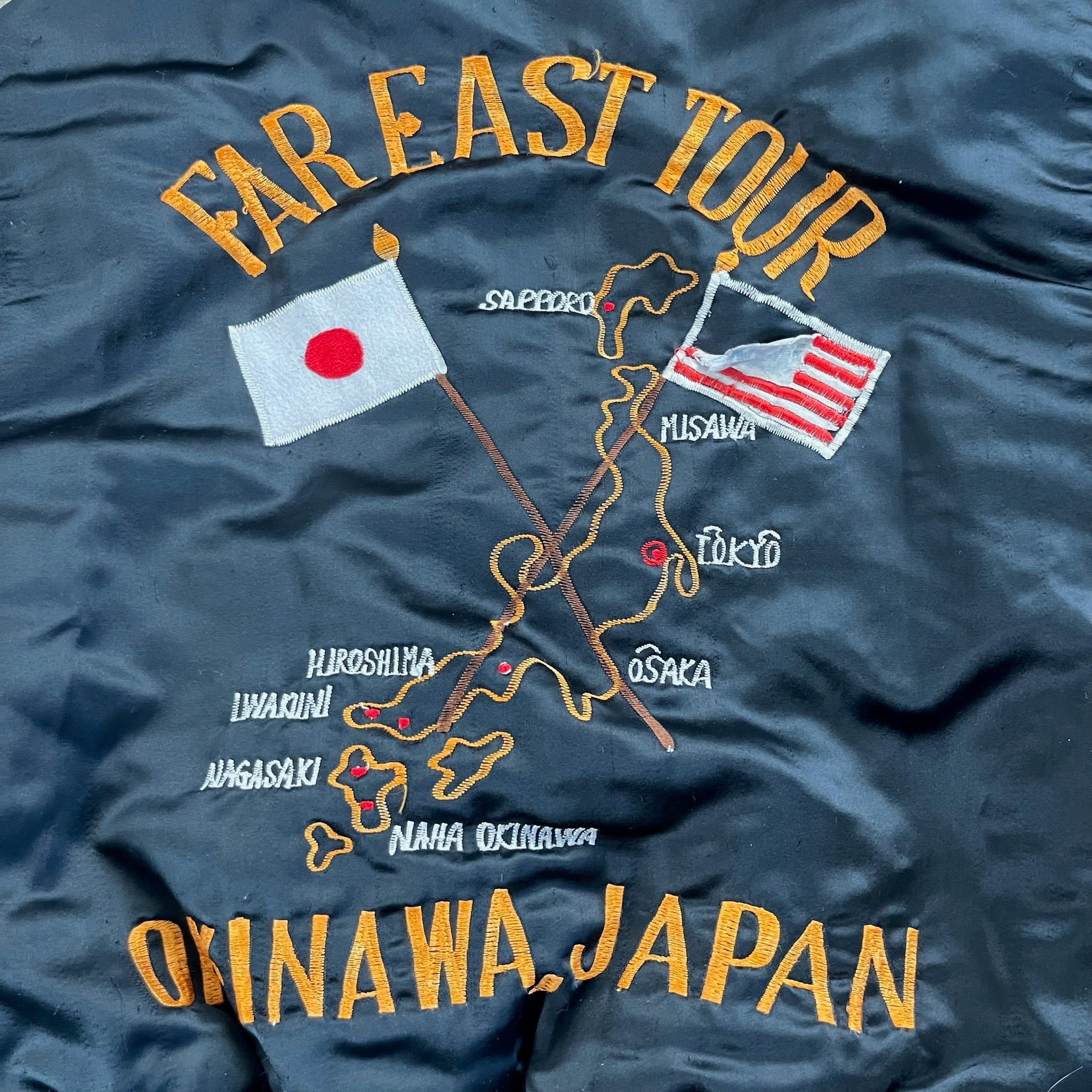 Vintage Okinawa Japan Jacket 6-8