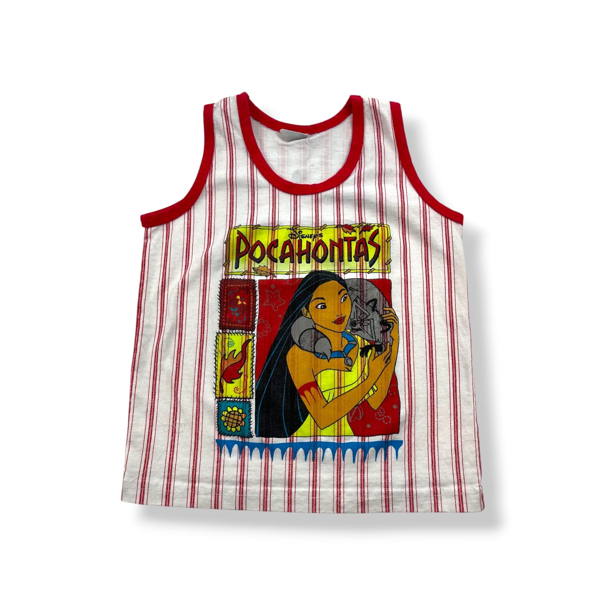 Vtg Pocahontas Tank 4/5T
