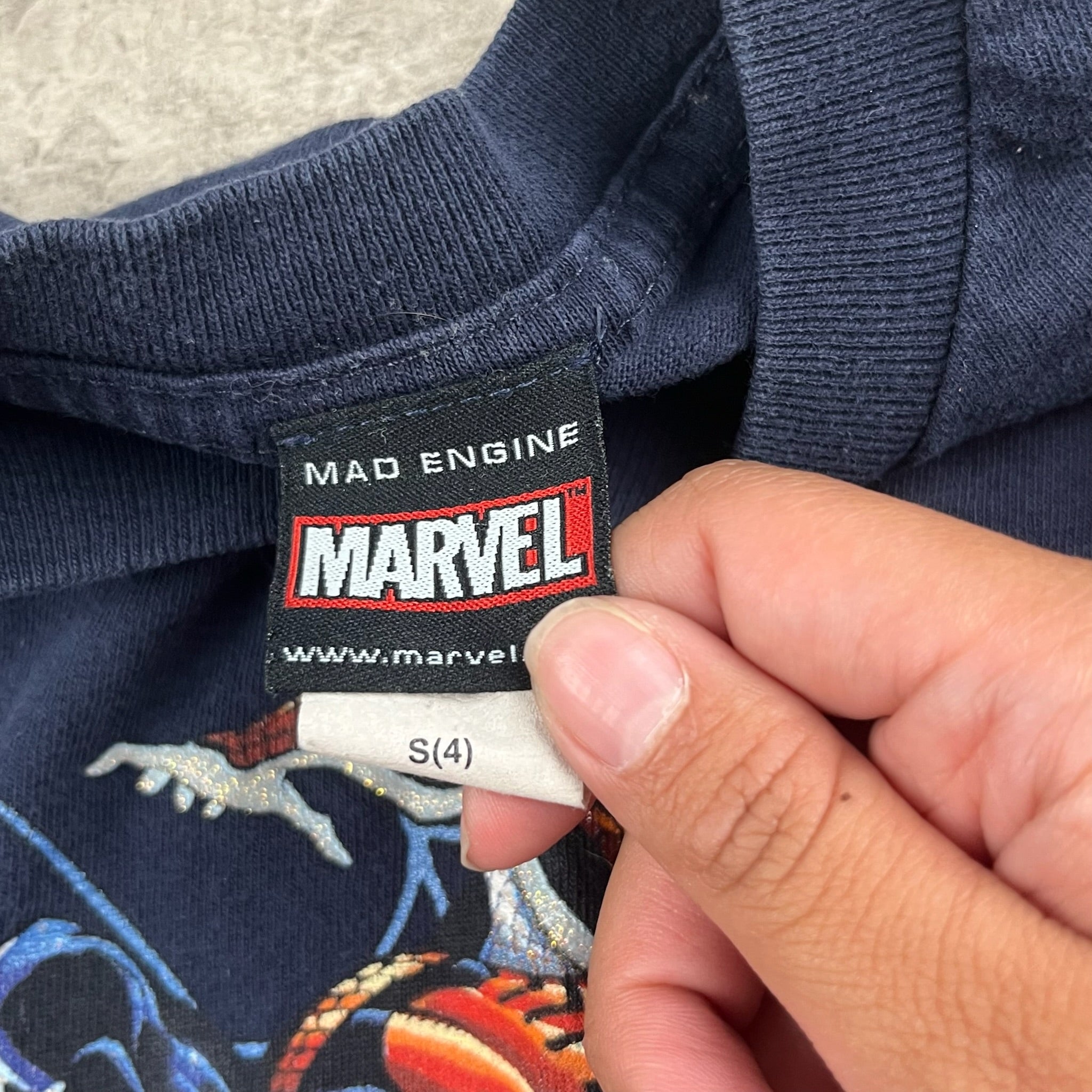 Vintage Spider-Man Long Sleeve 3/4T