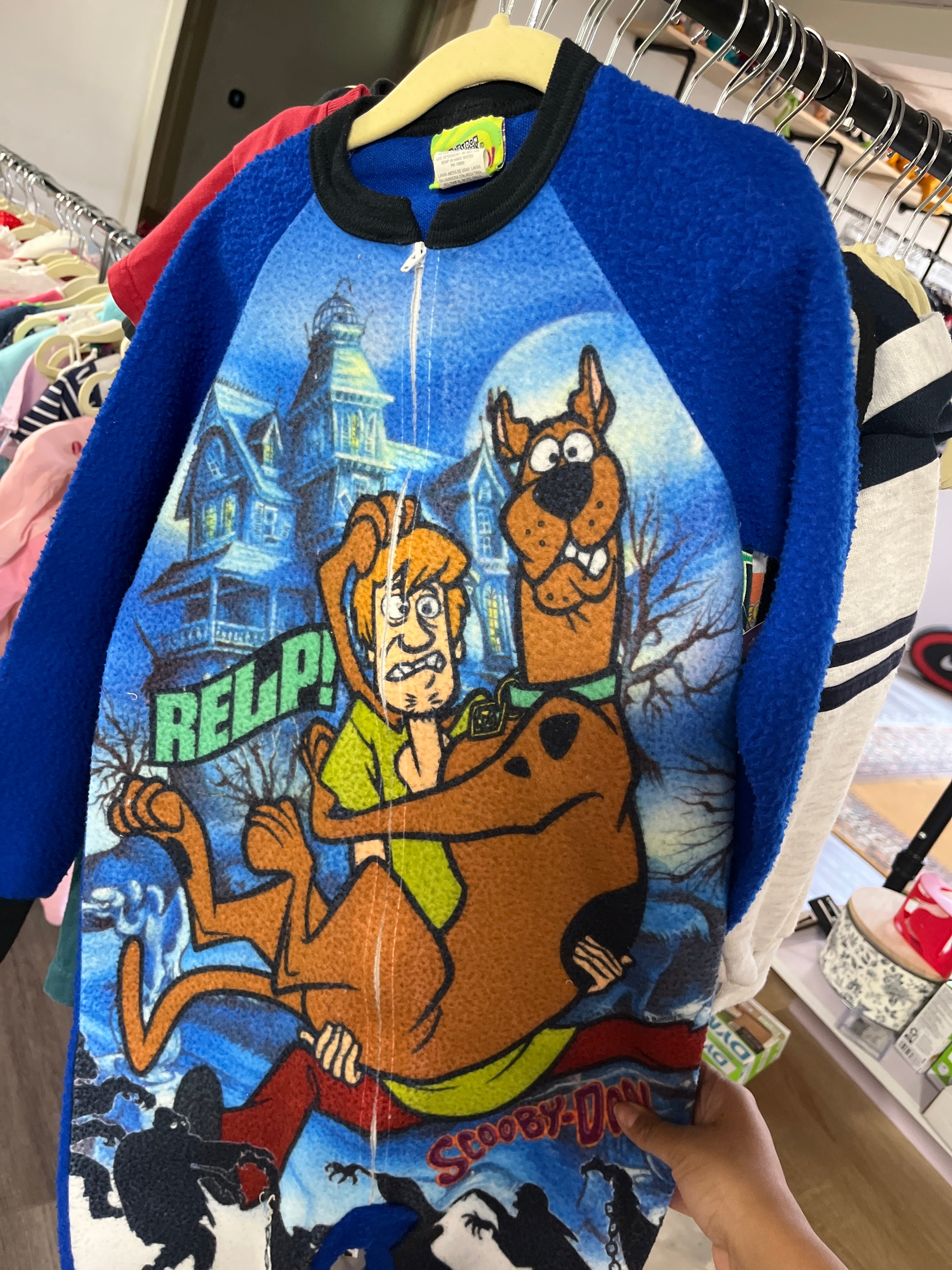 Vintage Scooby Doo Pj Onesie 3/4T
