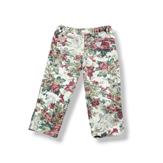Vintage Guess Floral Jeans 2T