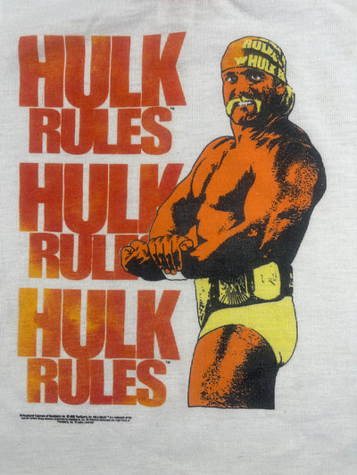 Vintage 1990 Hulk Hogan Ringer 2T