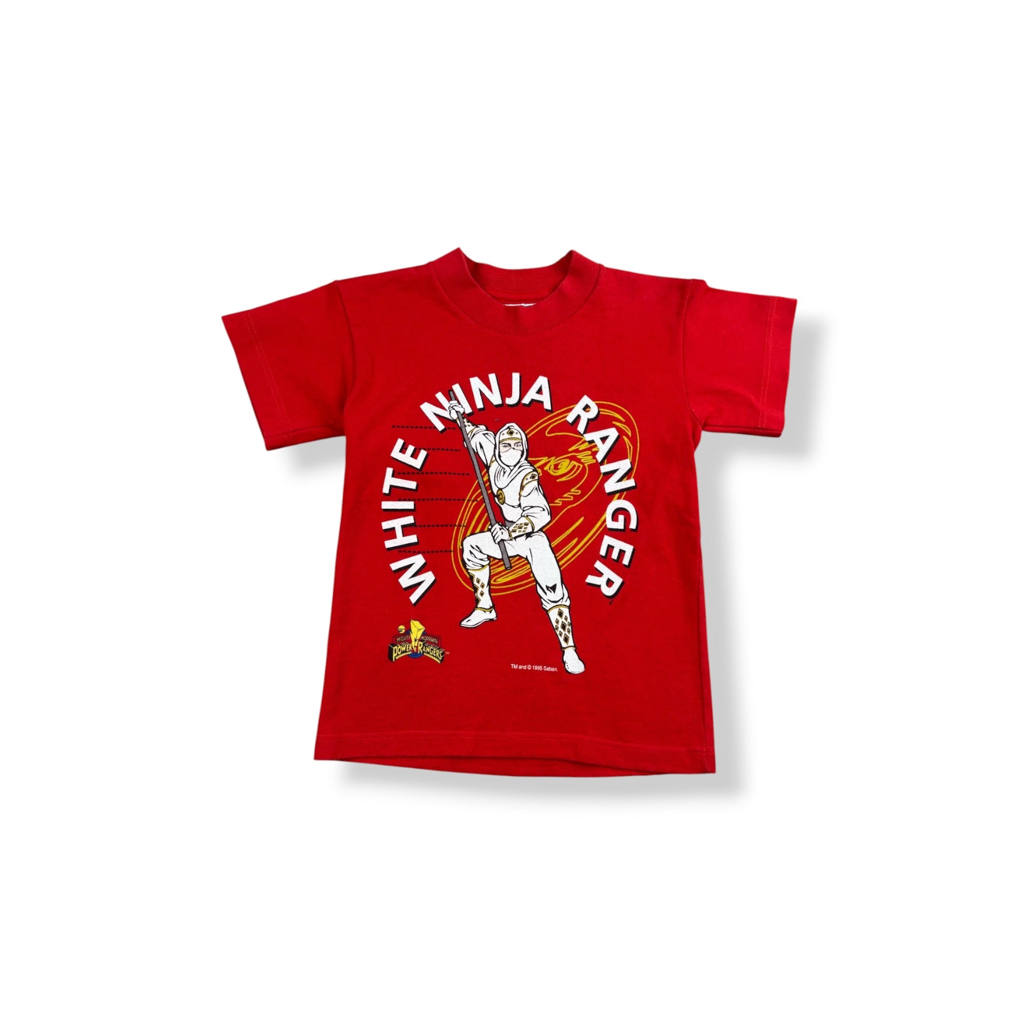 Vintage White Ninja Power Rangers 3
