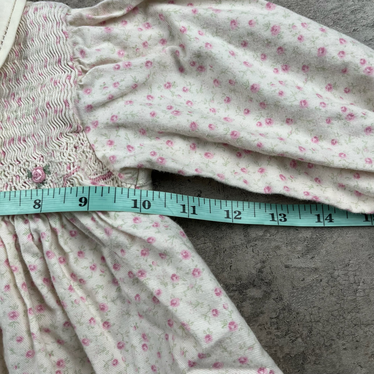 Vintage Handsmocked Dress 12M