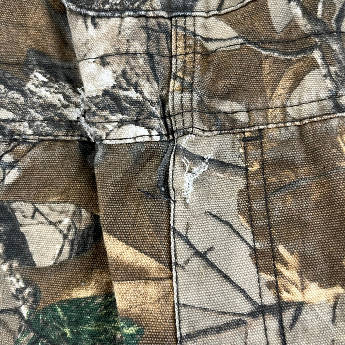 Vintage Carhartt Camo Overalls 2T