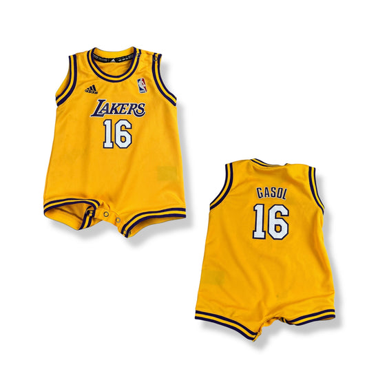 Pau Gasol Los Angeles Lakers Romper 12 Months