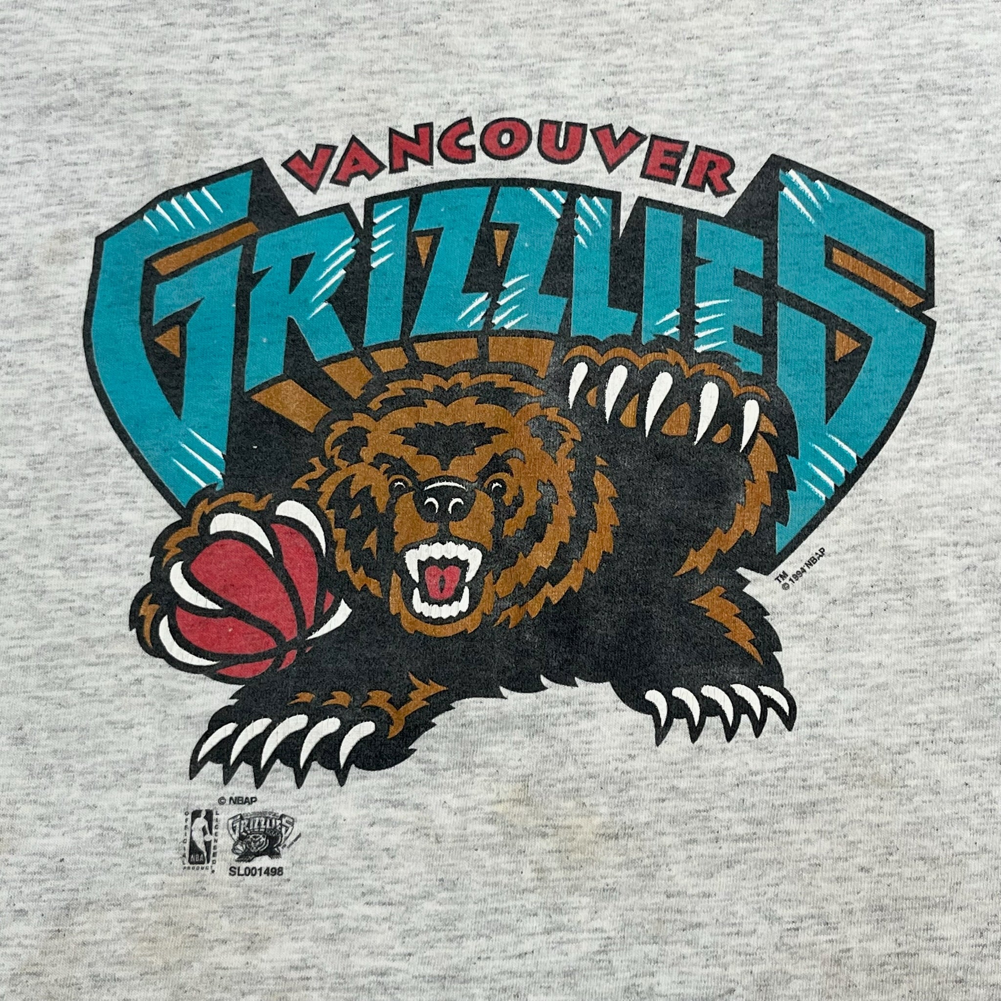 Vintage Vancouver Grizzlies 6T