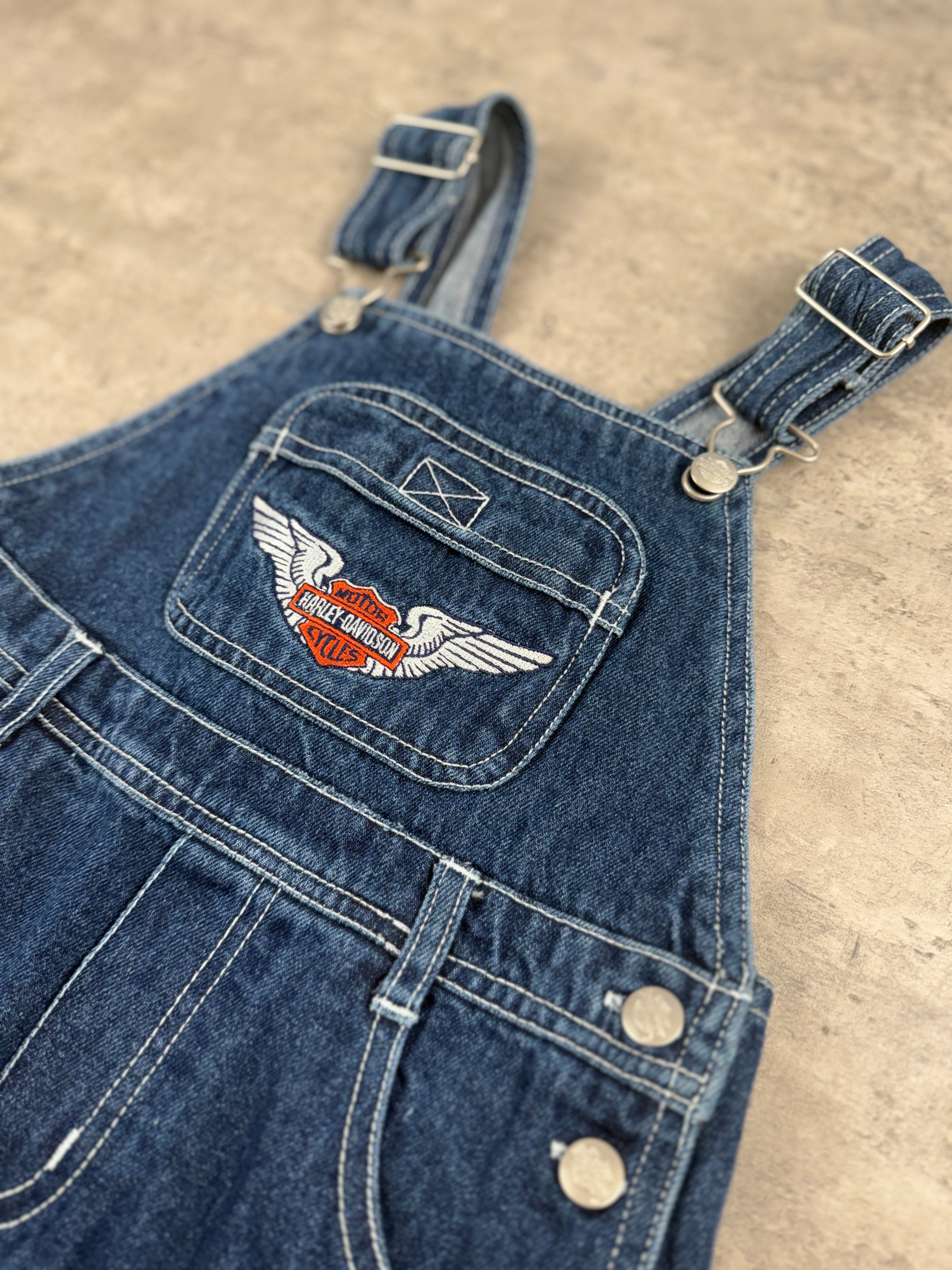 Vintage Harley Davidson Overalls 4T