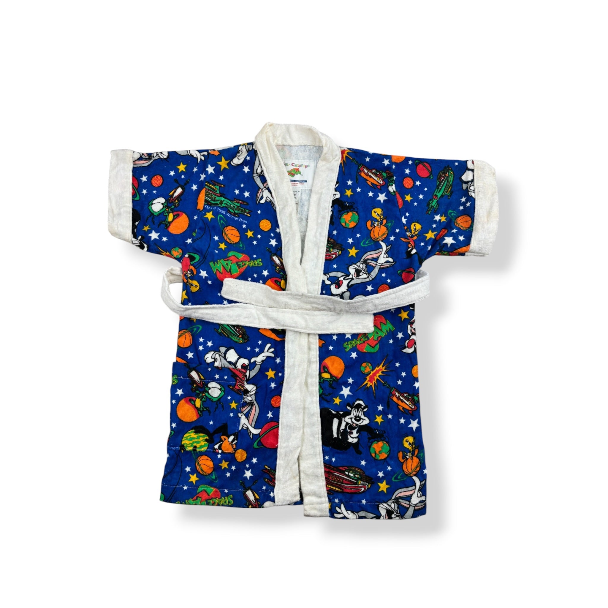 Vintage Deadstock Space Jam Robe 5-7