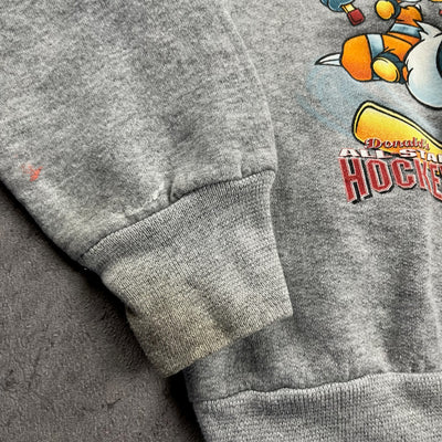 Vintage Donald Duck Hockey Crewneck 4T