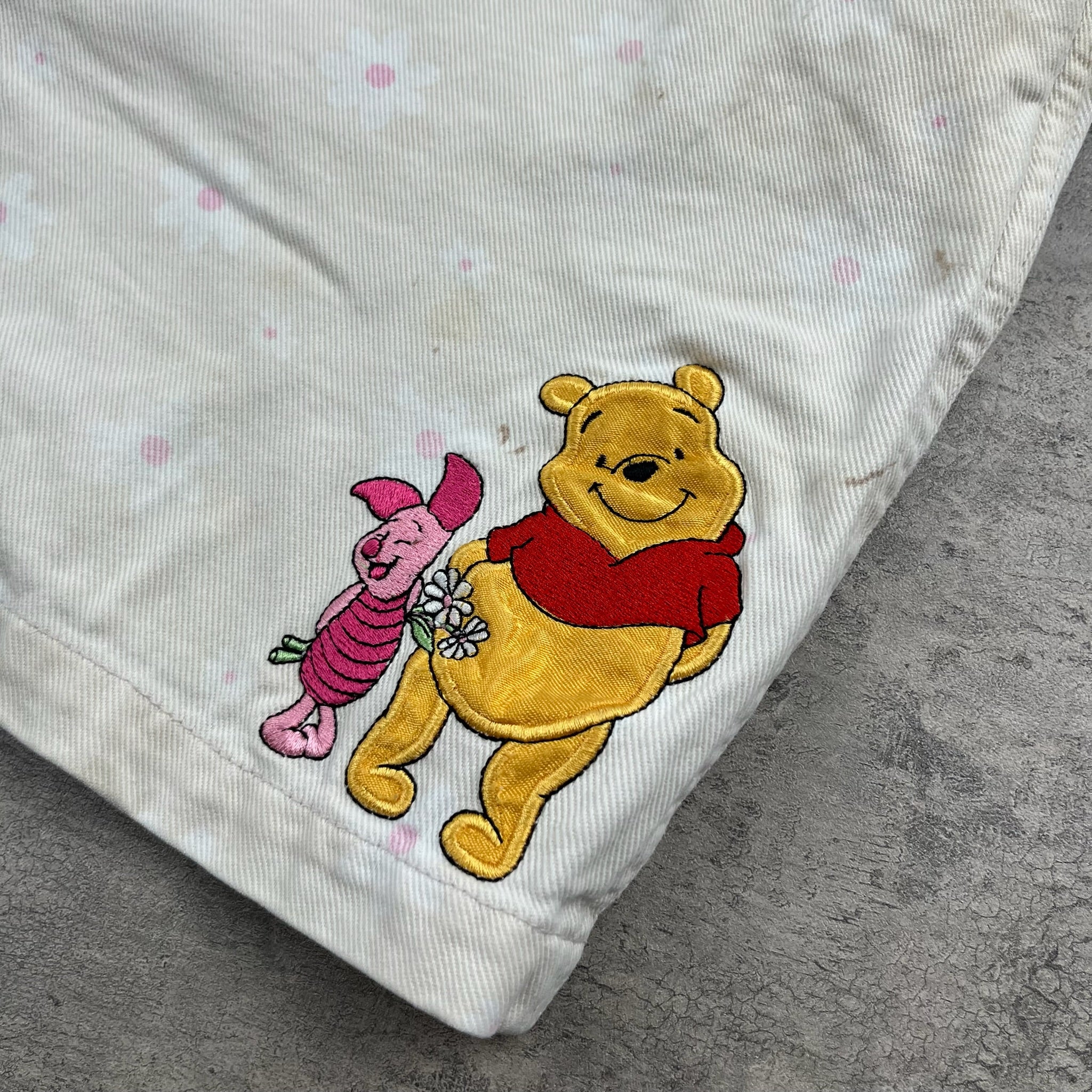 Vintage Winnie The Pooh Shortalls 6/7