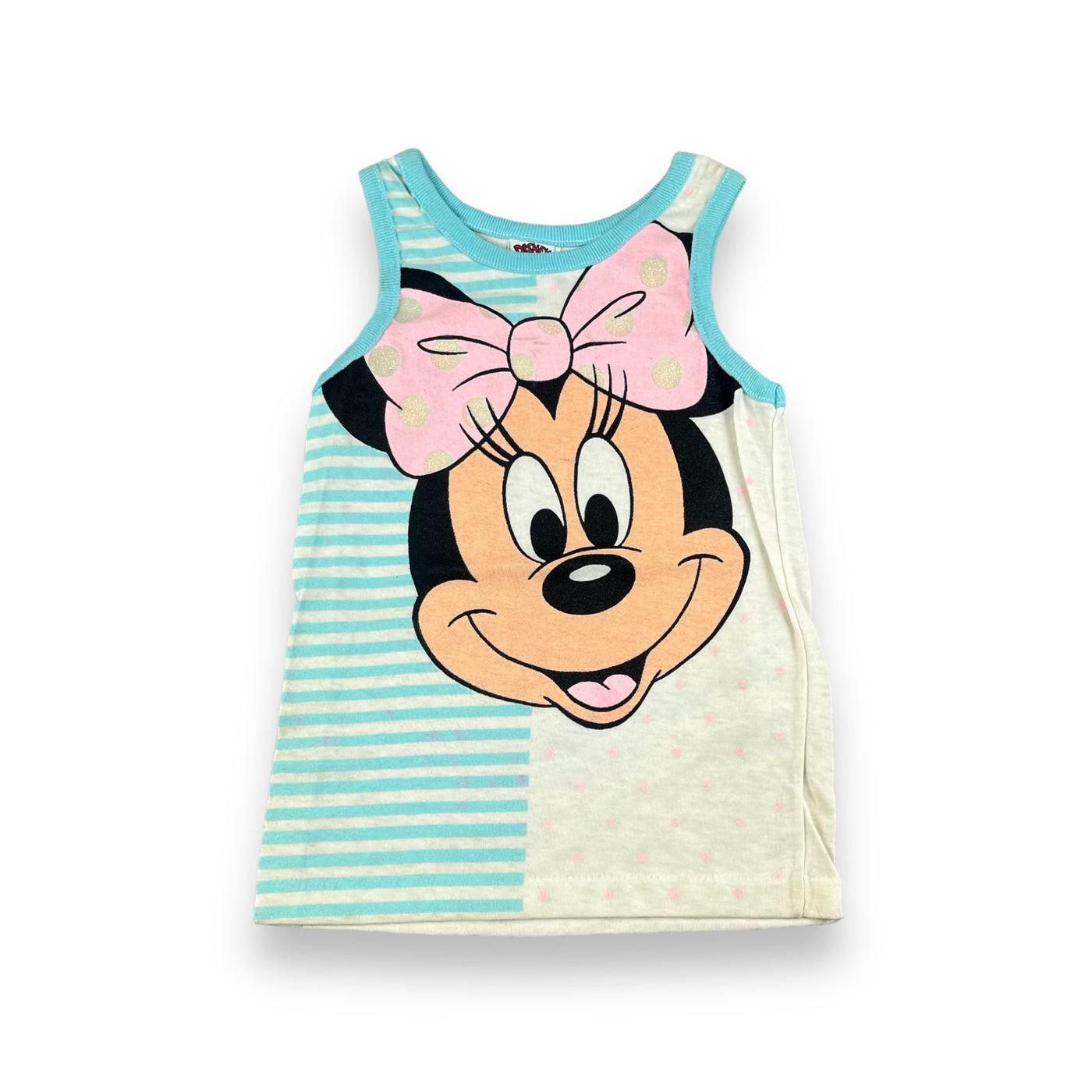 Vintage Minnie Mouse Tank Top 3/4T