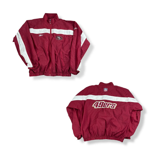 Vintage Reebok San Francisco 49ers Windbreaker Youth Large