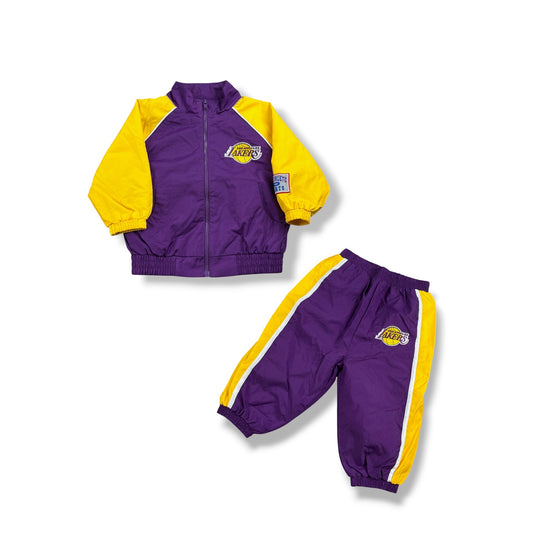 Vintage Los Angeles Lakers Windbreakrr Set 9-12 Months