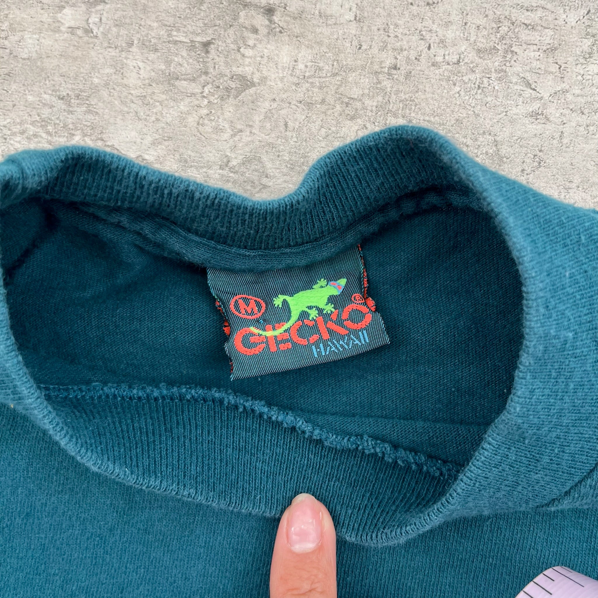 Vintage Gecko Hawaii Youth Medium