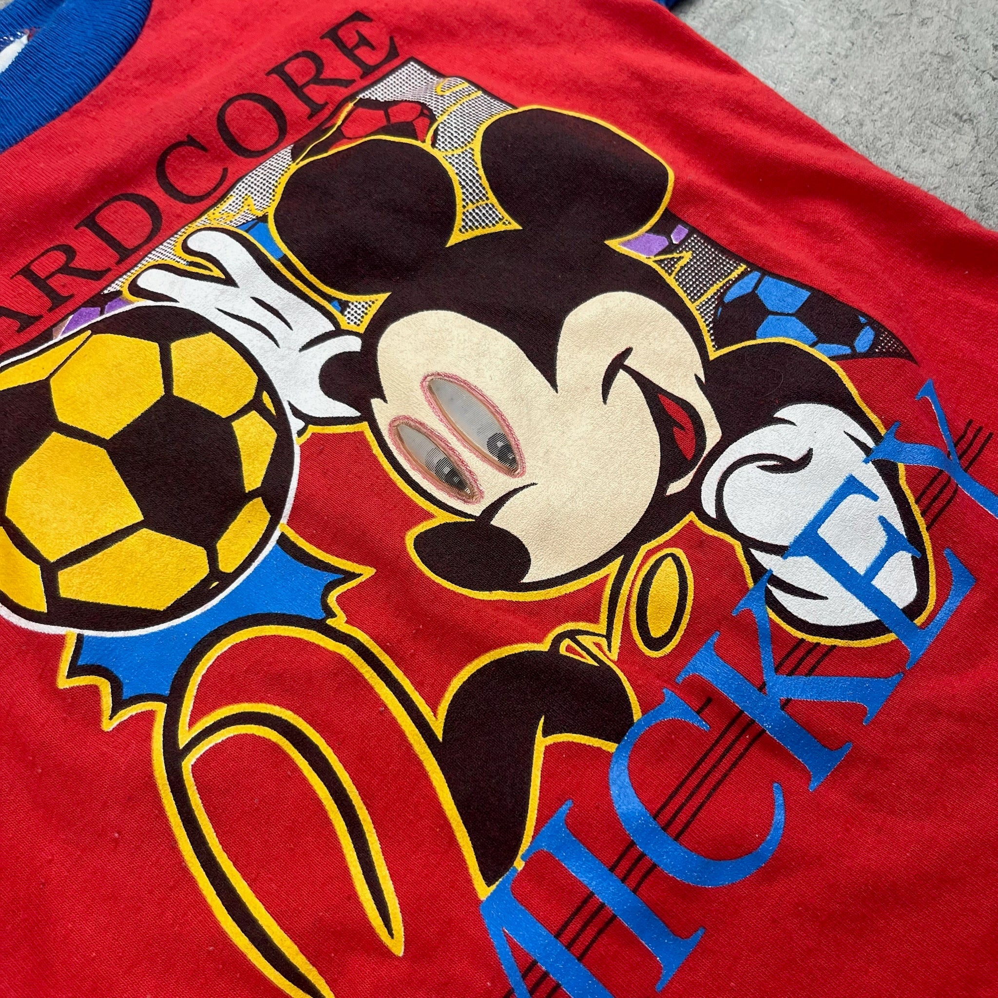Vintage Soccer Mickey 24 Months