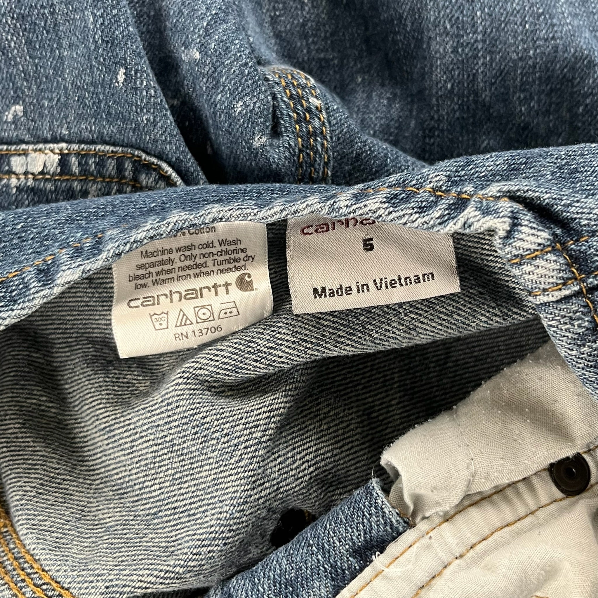 Y2K Carhartt Overalls 6/7