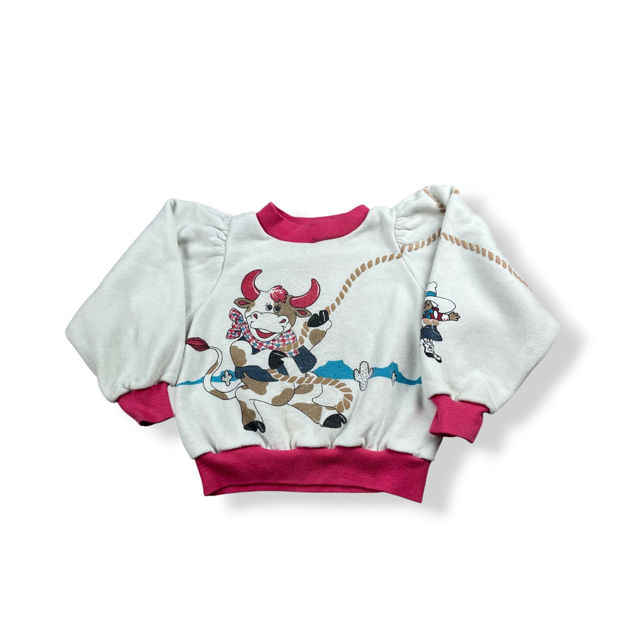 Vintage Western Cow Sweater 18 Mo