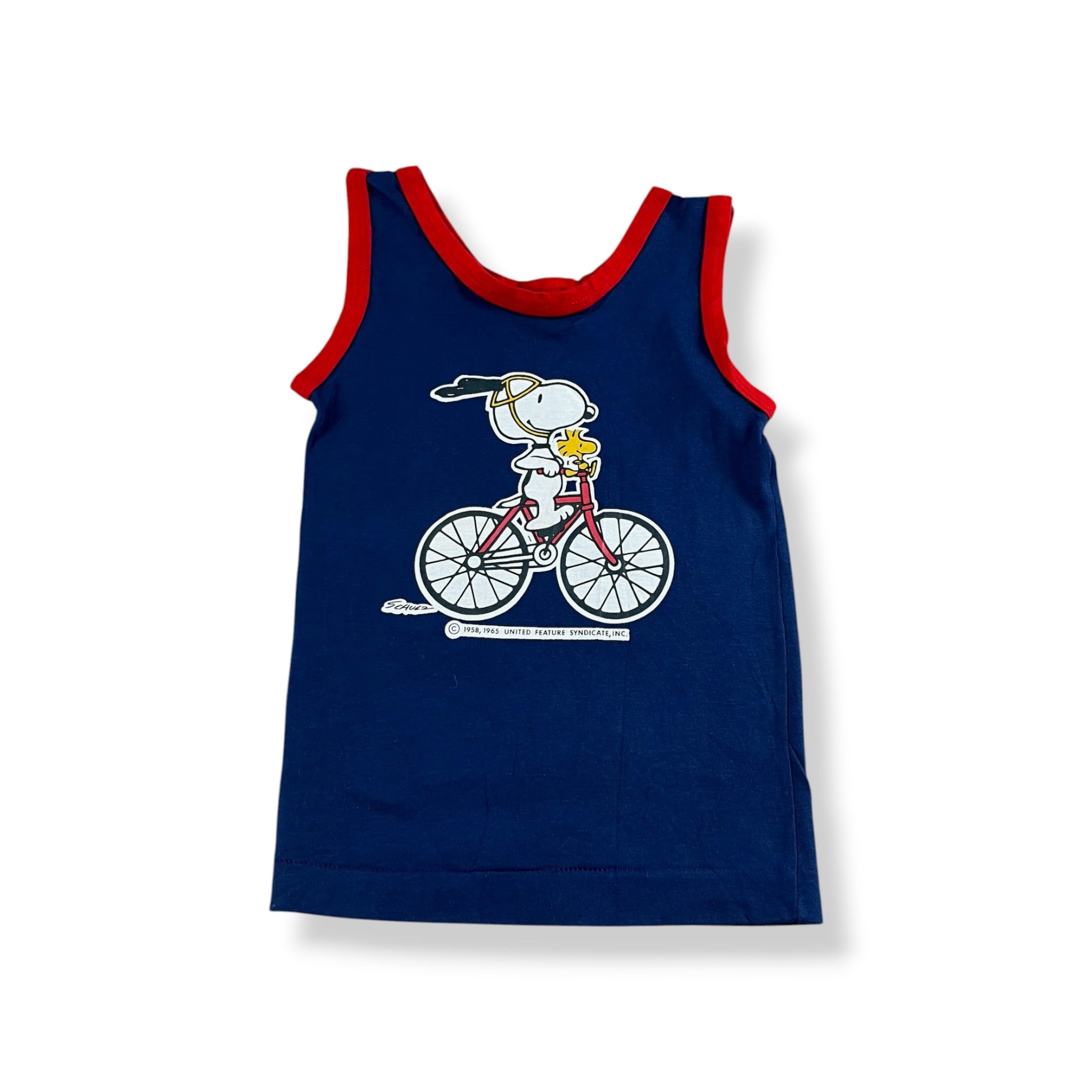 Vintage Snoopy Tank 3/4T