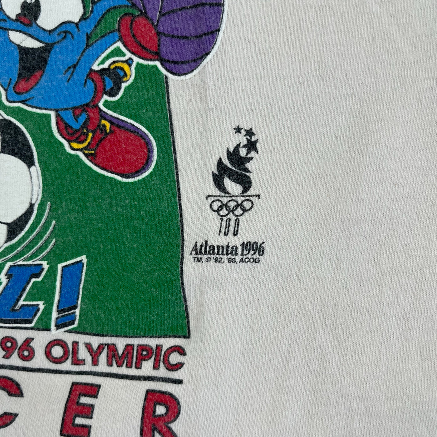 Vintage ‘96 Atlanta Olympics w/ Izzy Youth Medium