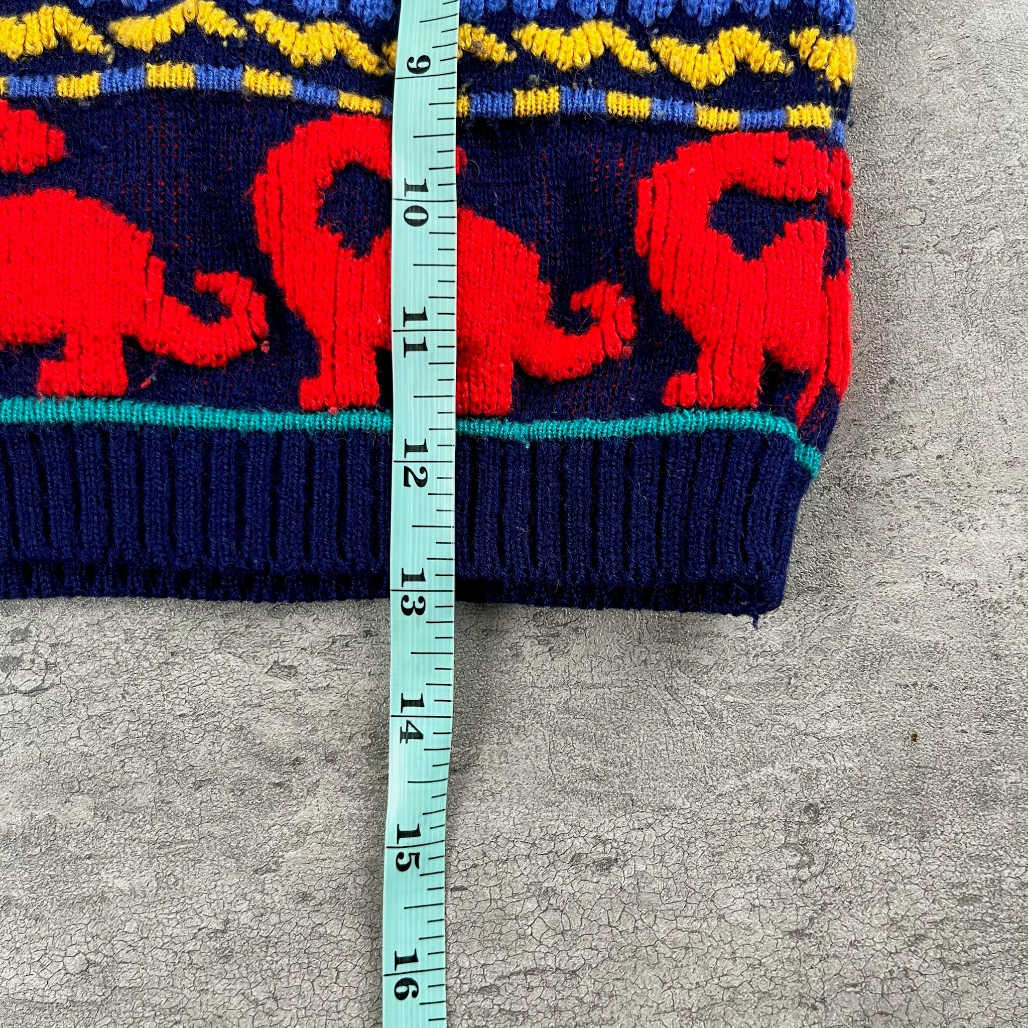 Vintage Dinosaur Knit 18 Months