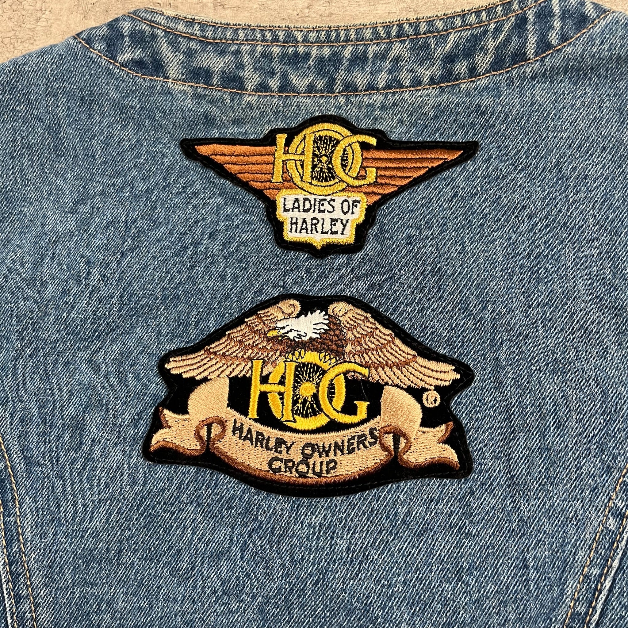 Vintage Harley Owner’s Group Vest Adult Medium
