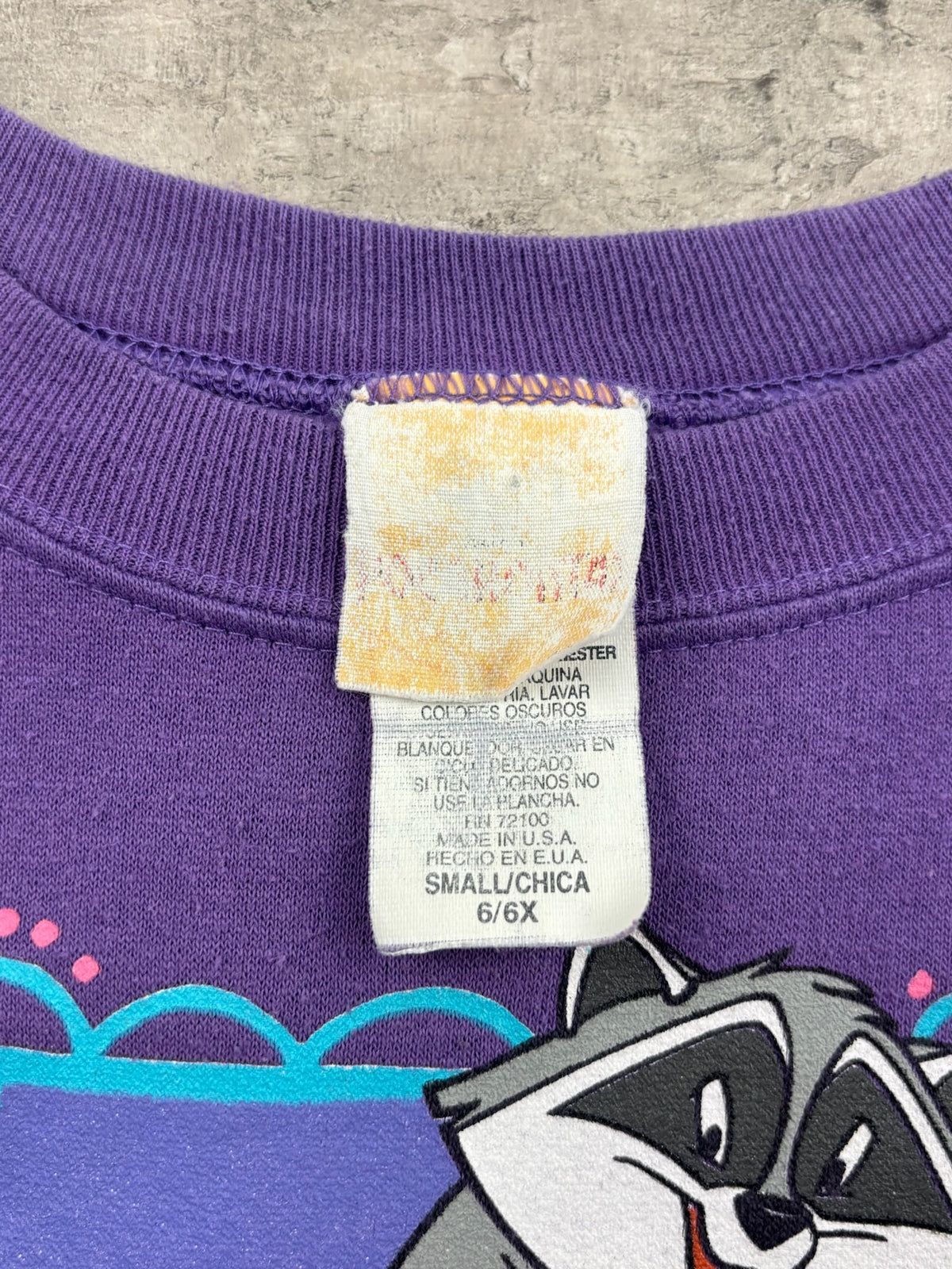 Vintage Meeko Pocahontas Crew 5T