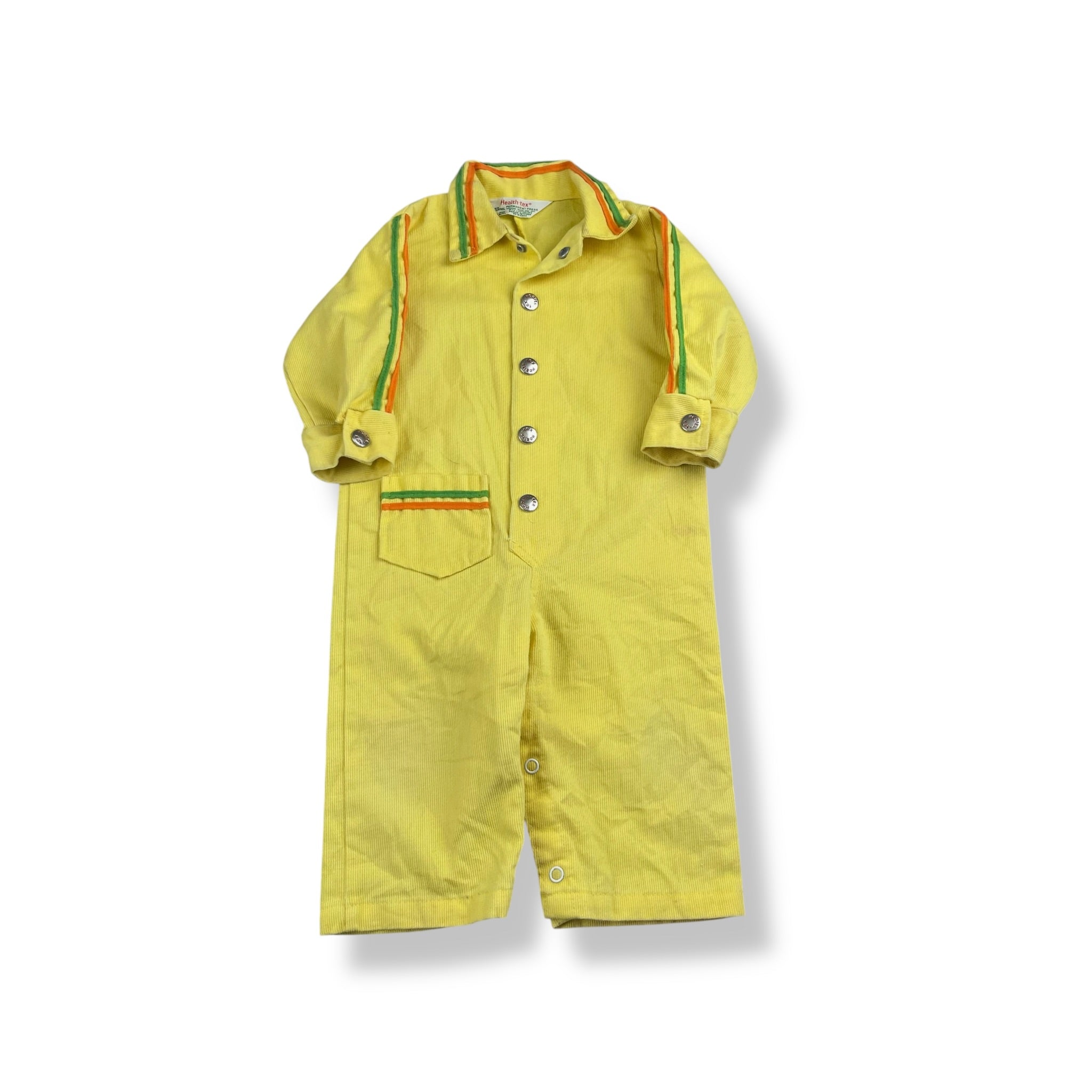 Vintage Health-Tex Corduroy Coveralls 12-18 Months