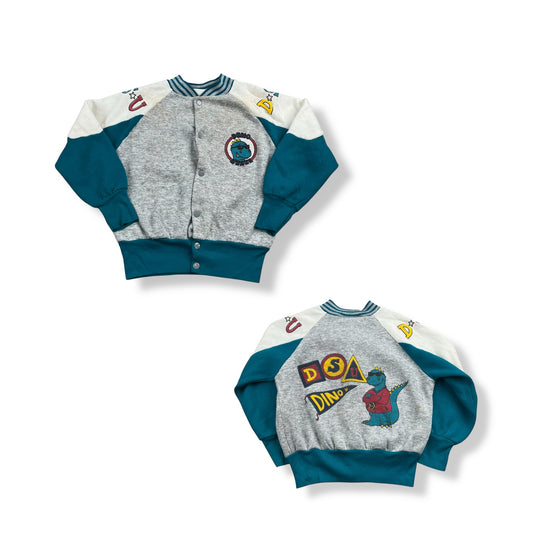 Vintage Dinosaur Button Up Sweater 3T
