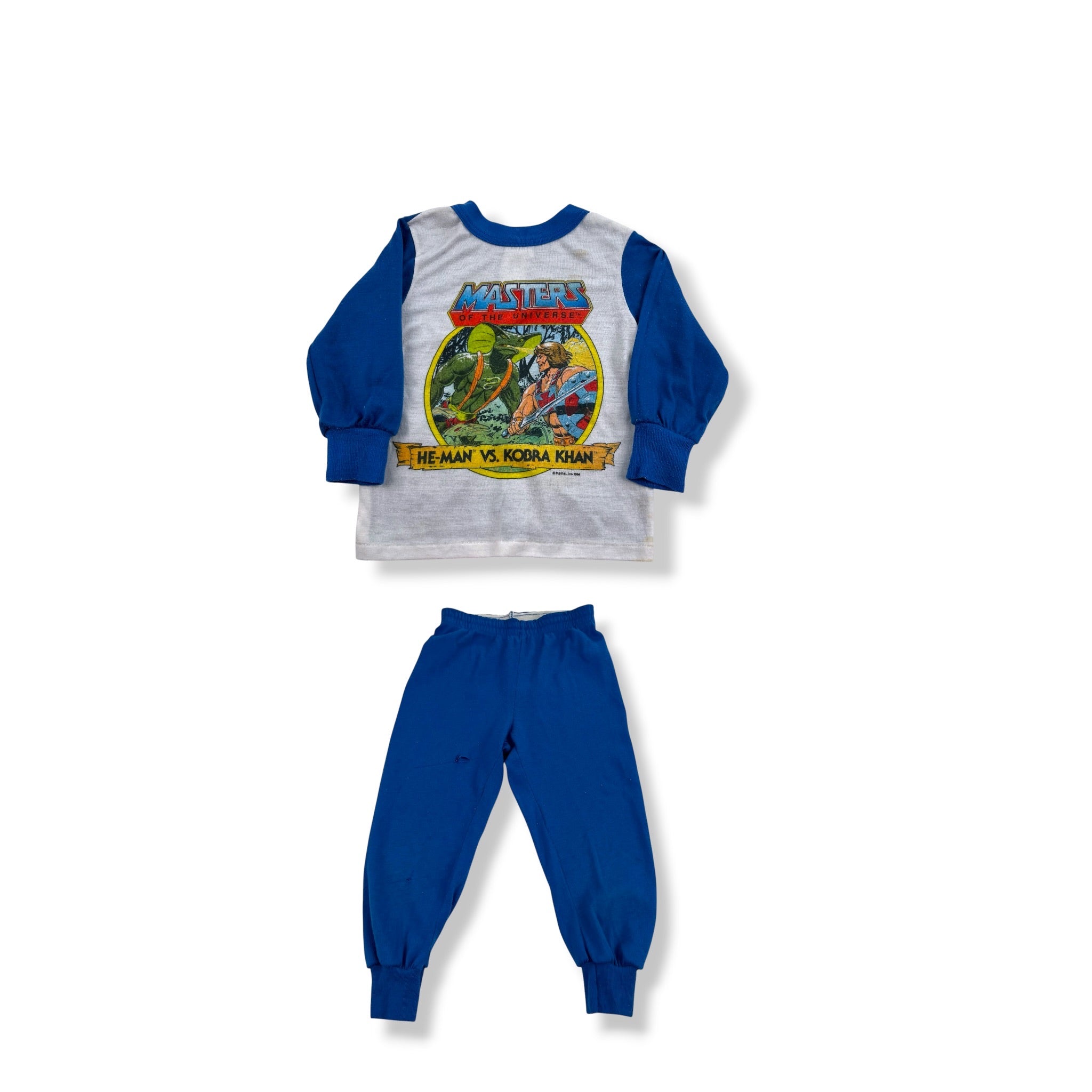 Vtg Masters Of The Universe PJ Set 3T