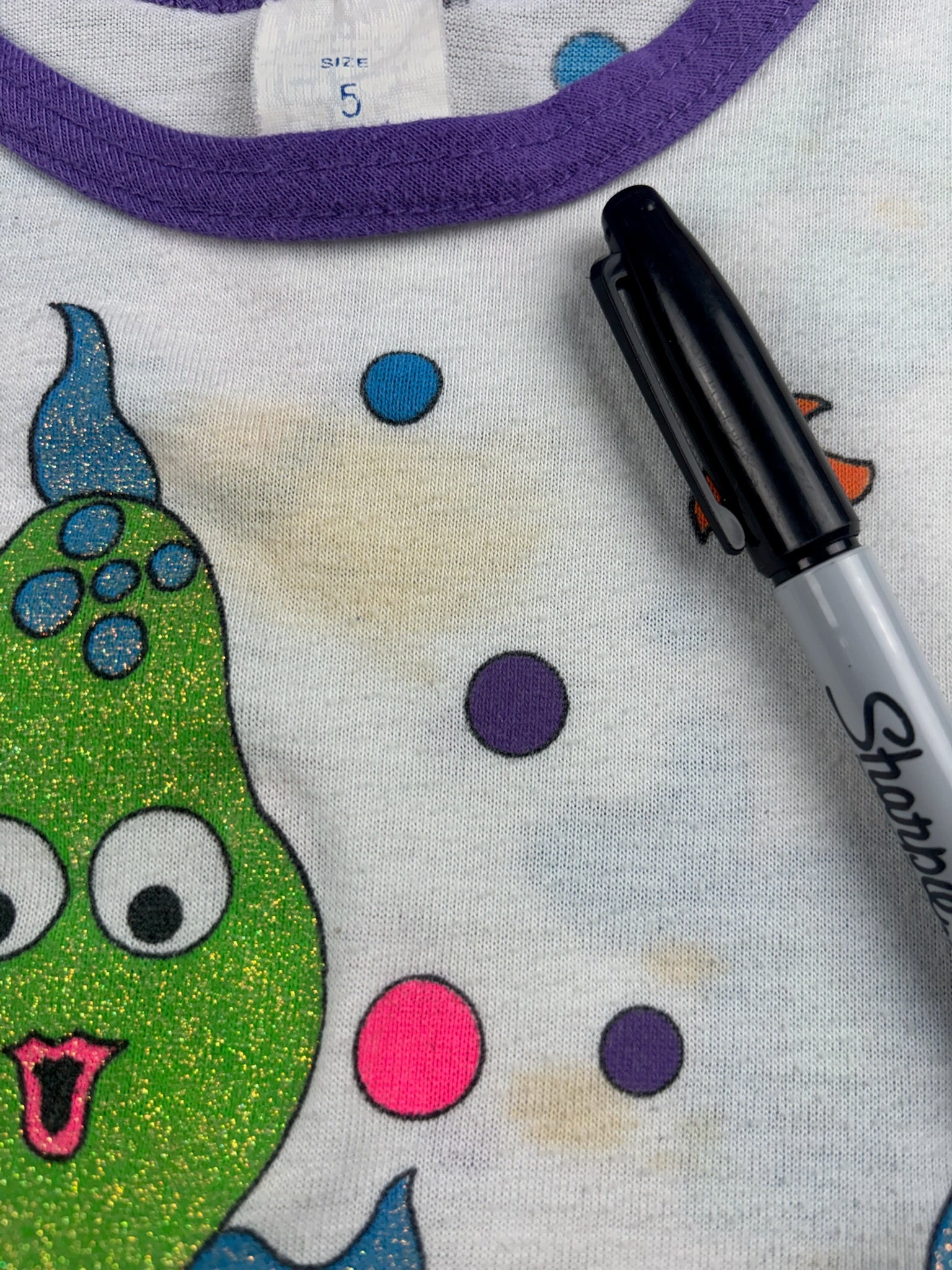 Vintage Fish Pj Top 3/4T