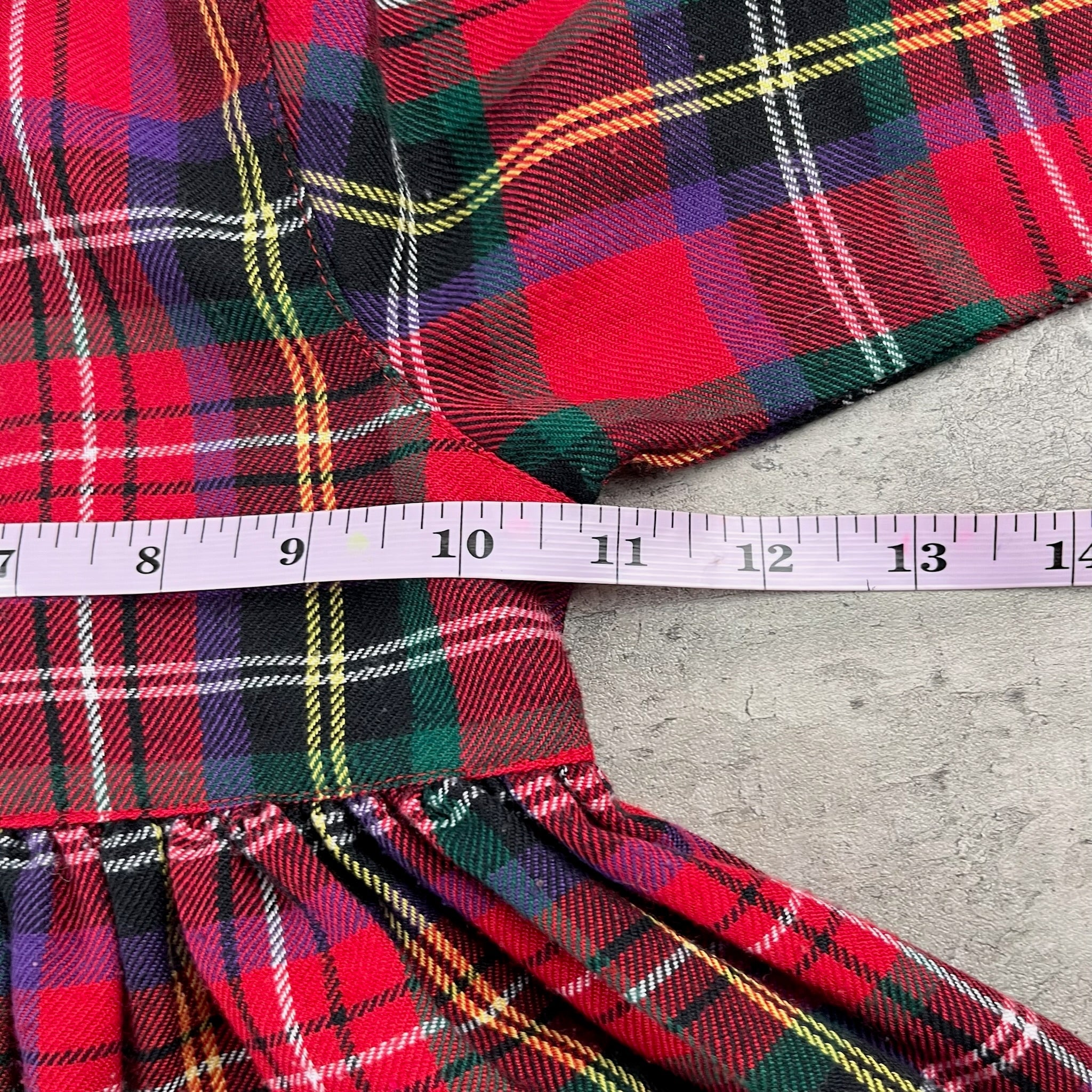 Vintage OshKosh Flannel Dress 3T