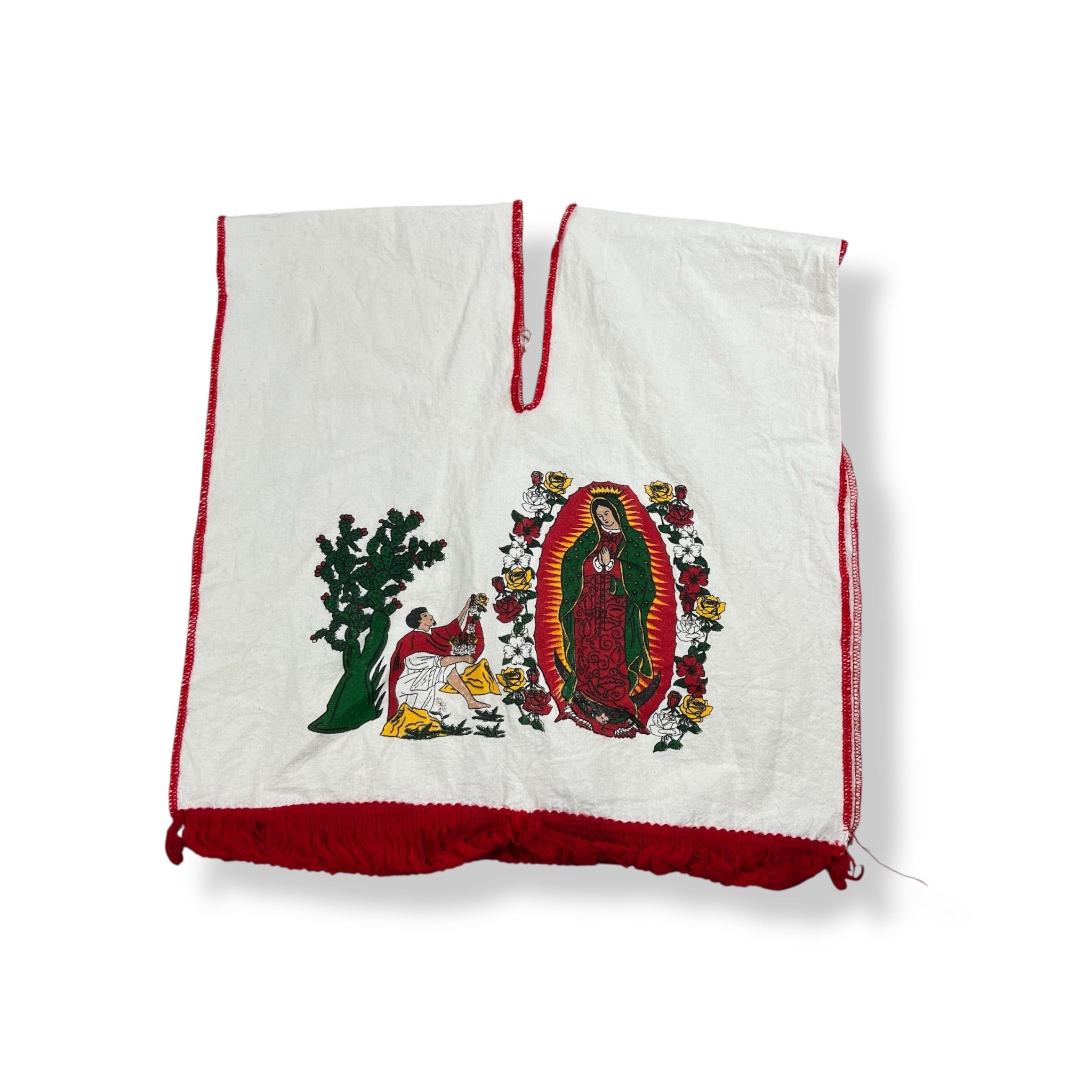 Vintage Virgin Mary Poncho 4T