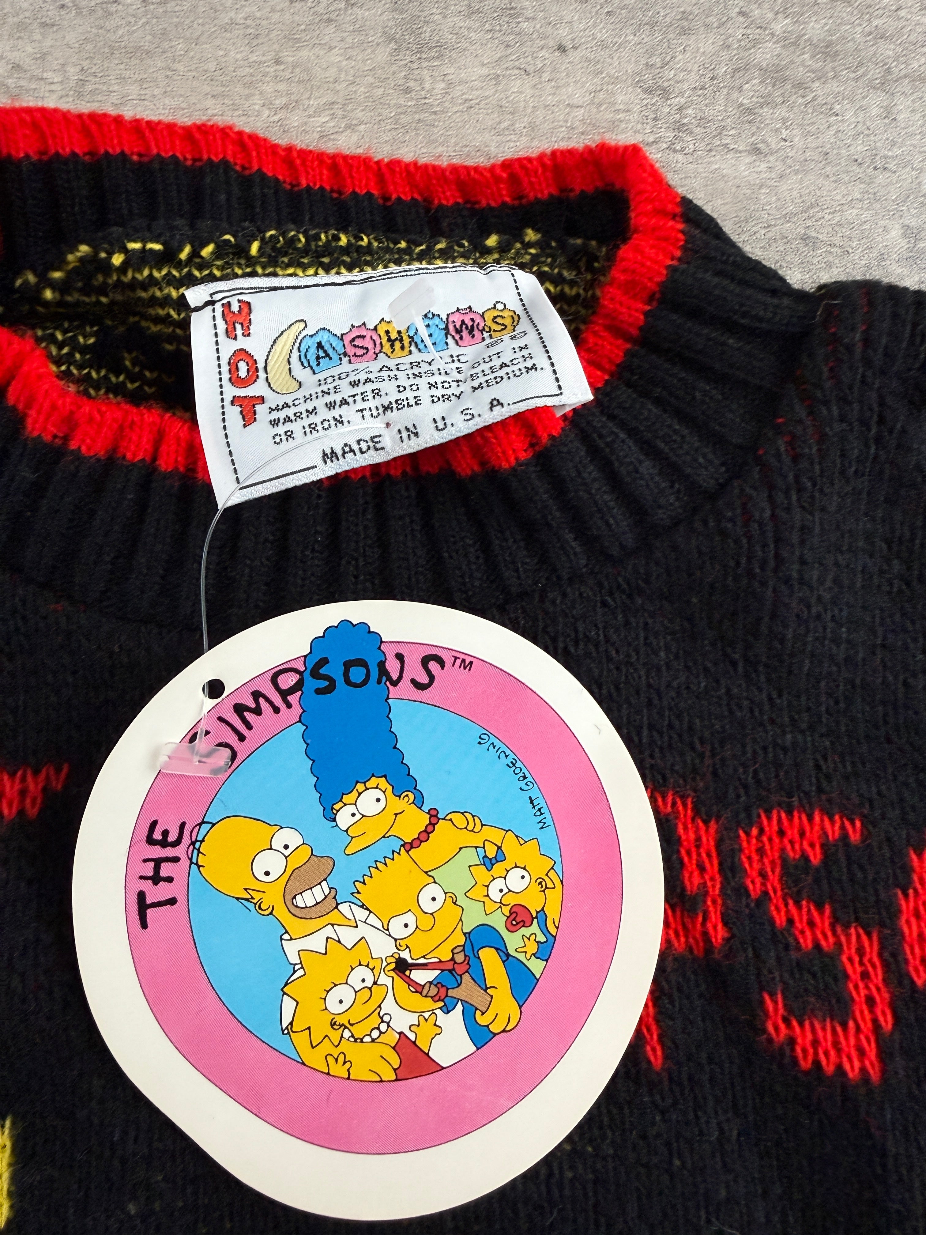Vintage Bart Simpson Knit 4T