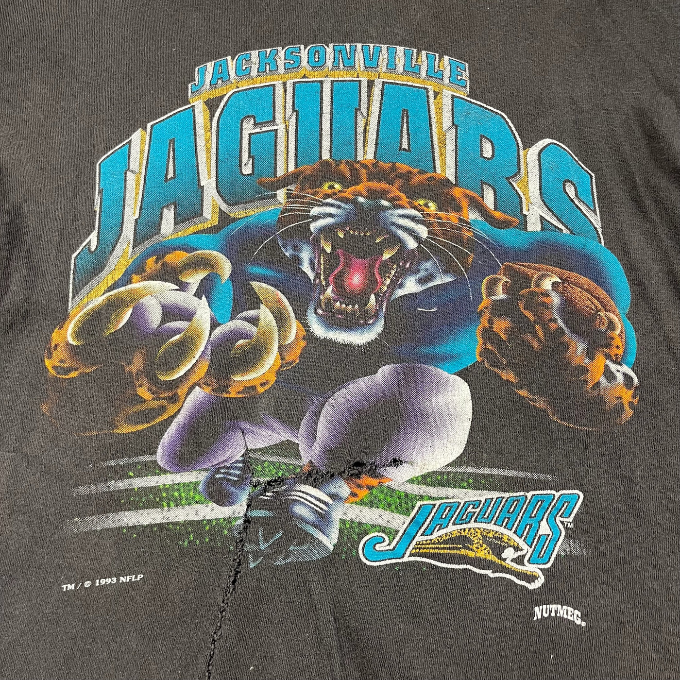 Vintage 93’ Jacksonville Jaguars T-Shirt Youth Medium